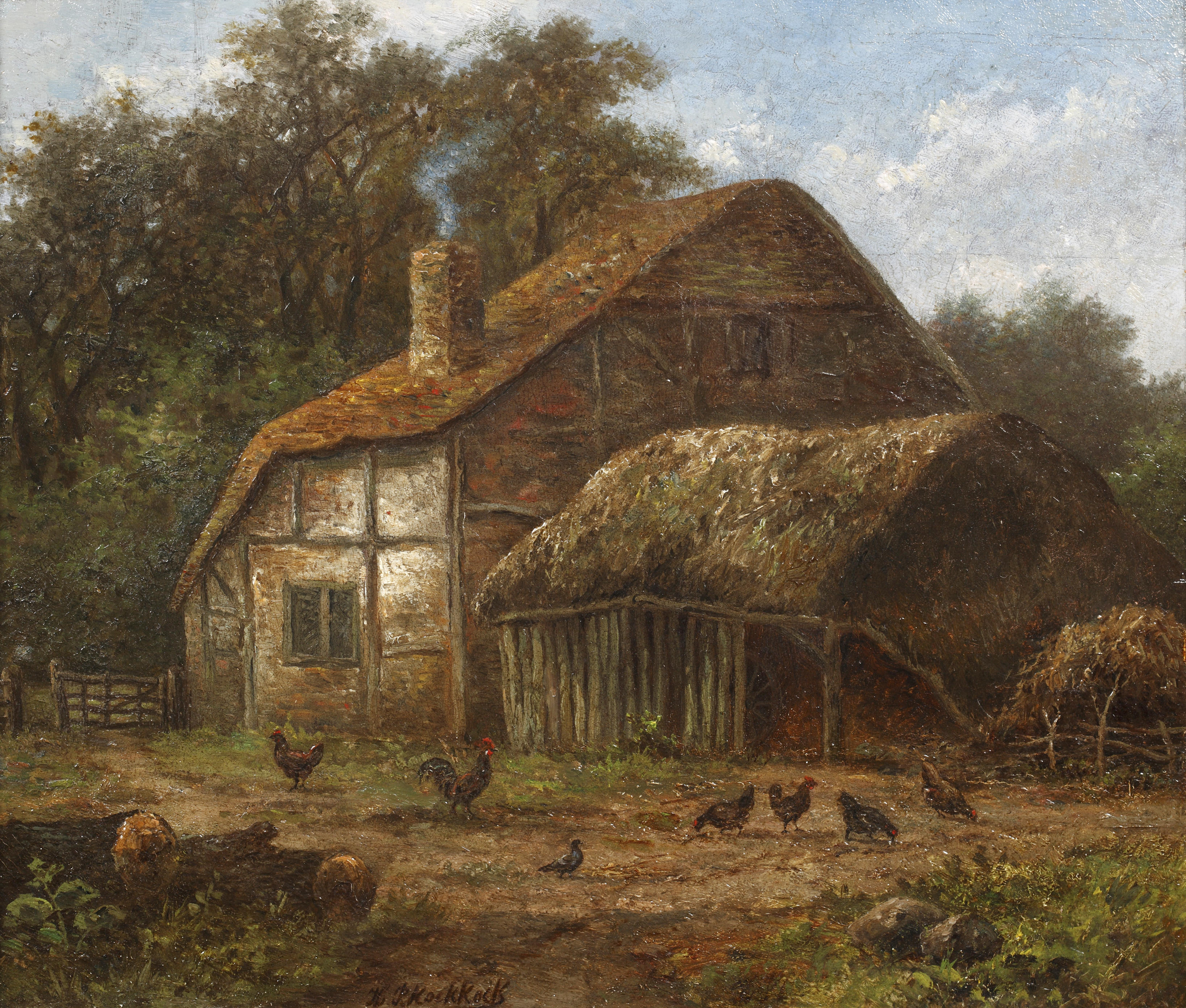 pieter koekkoek,1843年-1927年),荷兰风景画家,代表作品有《夏日风景