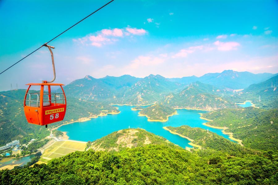 古兜温泉财神缆车