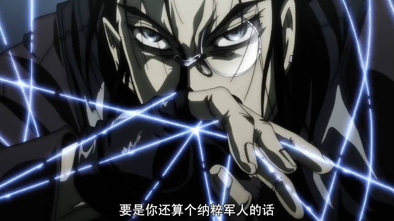 英国皇家国教骑士团hellsing的原王牌,最强的人类死神沃尔特,因特古拉