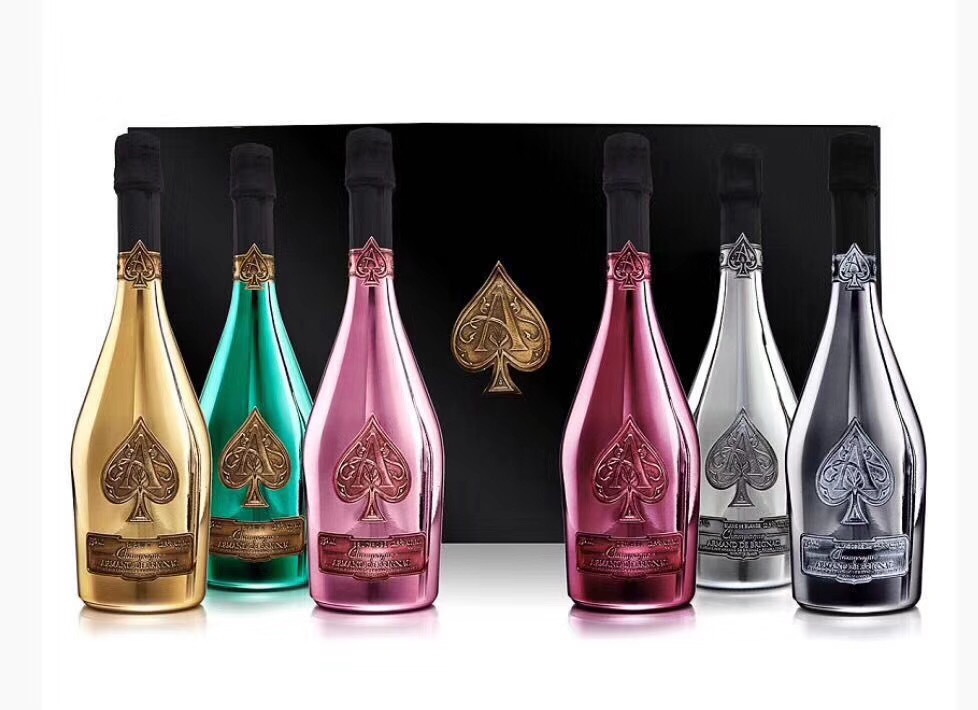 法国黑桃a粉金香槟