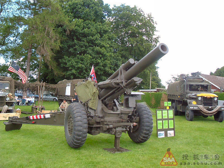 美国m-114a1式榴弹炮
