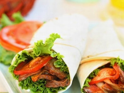 墨西哥烤牛排包饼