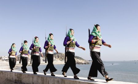 民兵哨所成立于1956年,是 a href="#" data-lemmaid="5114535">惠安县