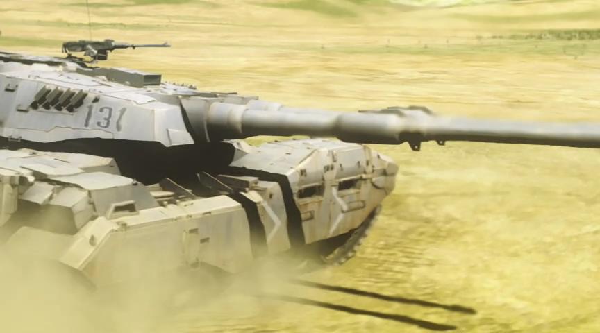  p>61式5型坦克为机动战士高达0079系列,地球联邦陆地泛用战车,一年