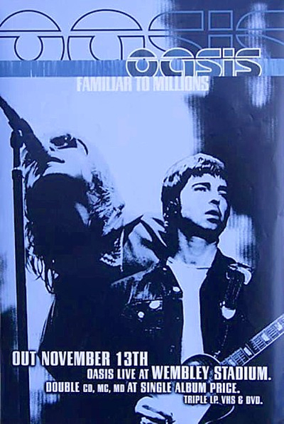 绿洲乐队:熟悉几百万