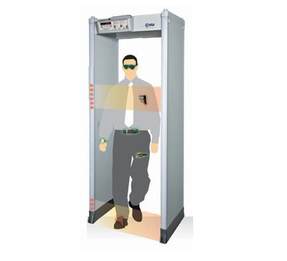  p>安检门(walk through metal detector)是一种检测人员有无携带金属