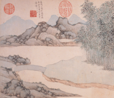 明文徵明真赏斋图卷
