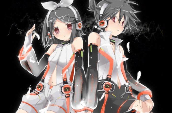 p>逆音双子即镜音リン×镜音レン的亚种逆音エローン×逆音ラン.