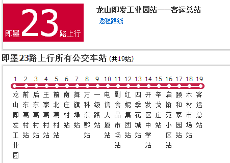  p>即墨公交23路是一条公交线路.隶属于即墨区永昌公共交通有限公司.