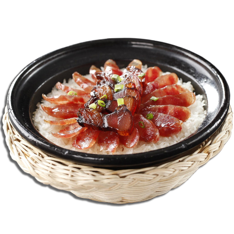 腊肉香肠煲仔饭