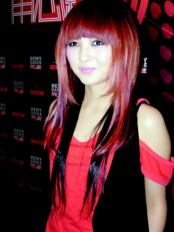 《超级女声》节目现场照