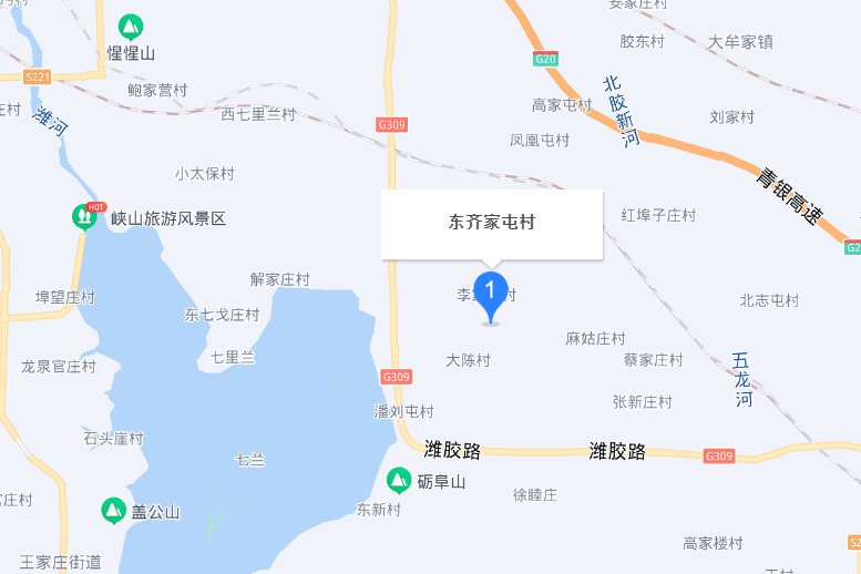 桃城区赵圈镇地图图片