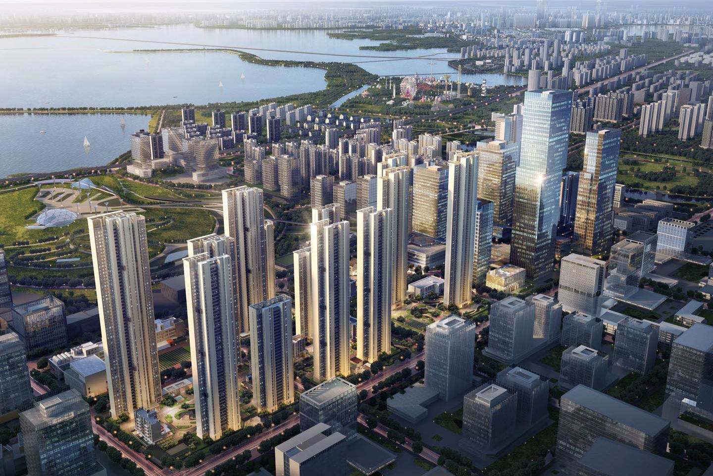  p>华侨城·欢乐天际,是华侨城中部集团在武汉高铁商务区 sup data