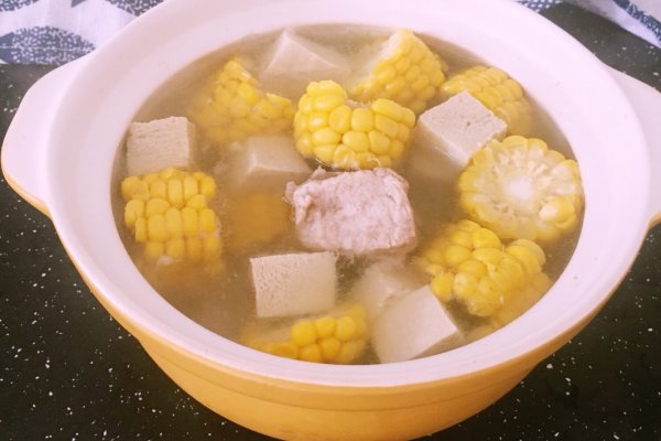 玉米豆腐浓汤