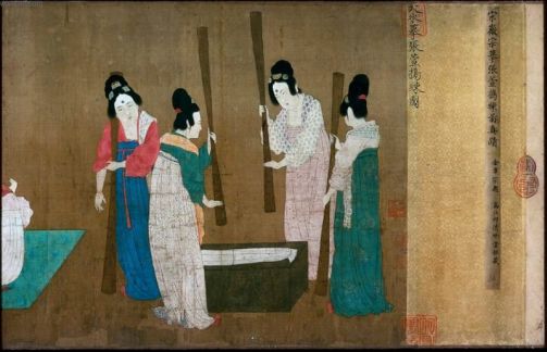 张萱（唐代著名画家）_百度百科