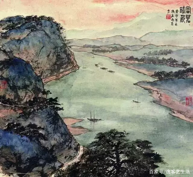 百年中国系列美术篇中国山水画现代化的革新者傅抱石_百科TA说