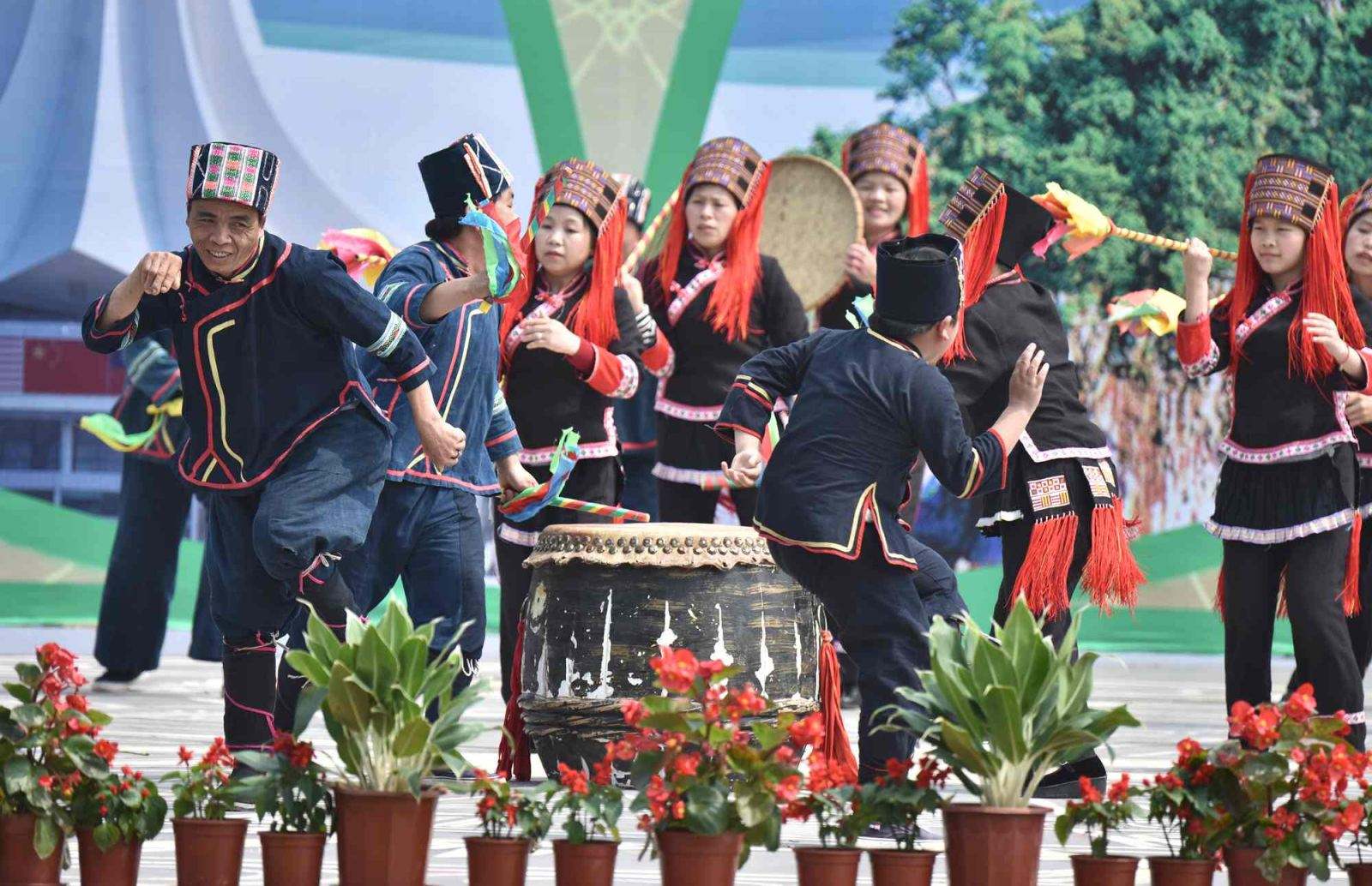 毛南族打猴鼓舞