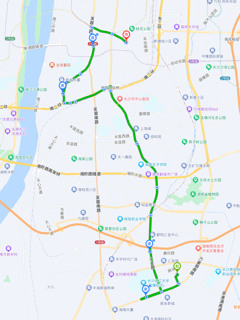 长沙公交702路