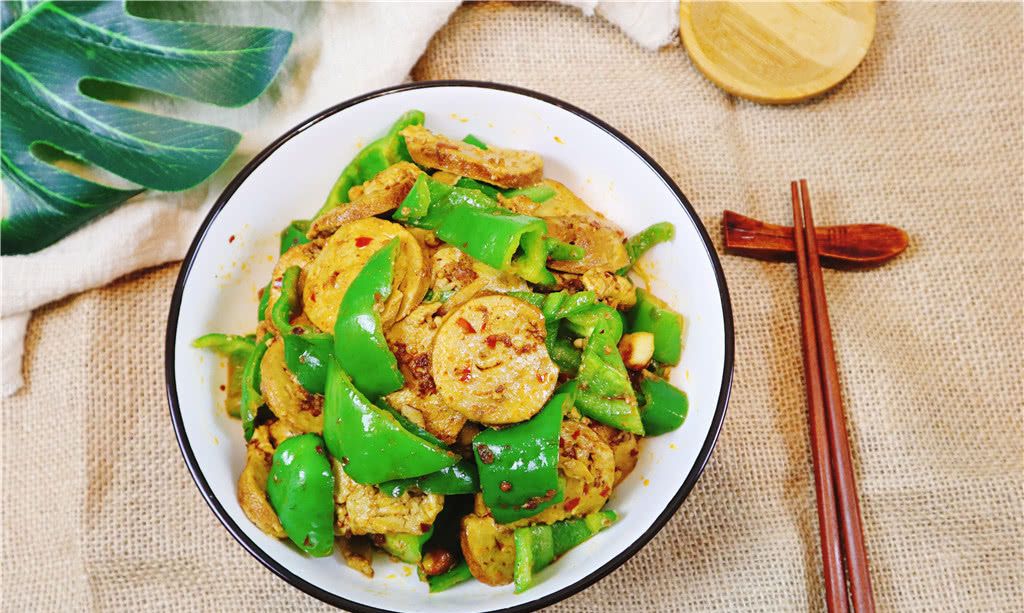 素鸡炒青椒