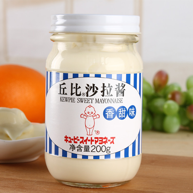  p>丘比沙拉酱是日本丘比株式会社(1919年成立,以"优质的商品必须以