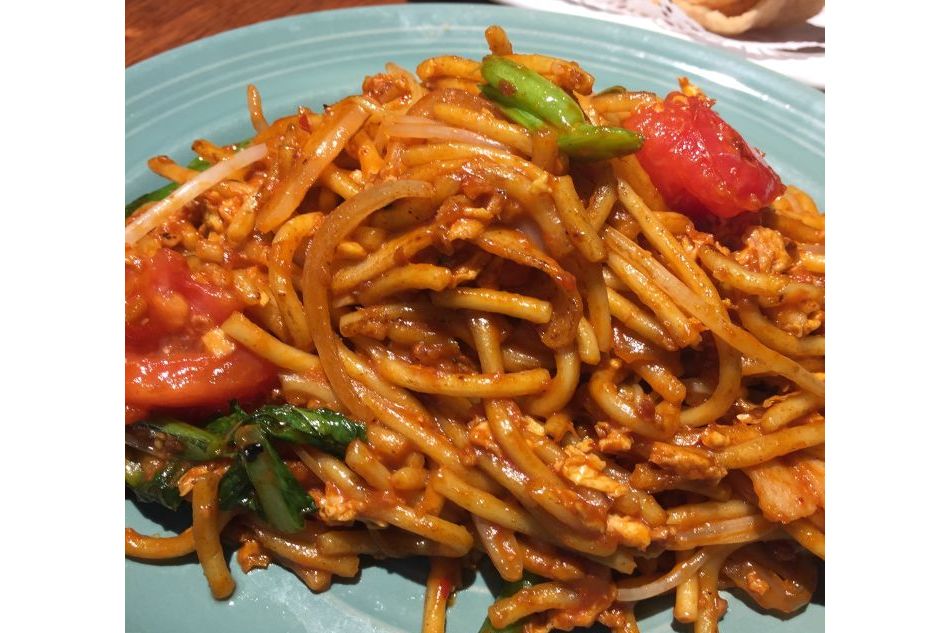 马来三巴酱炒面