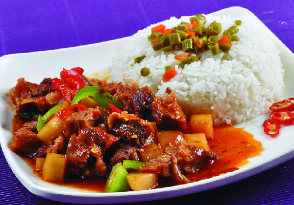 红烧牛肉饭