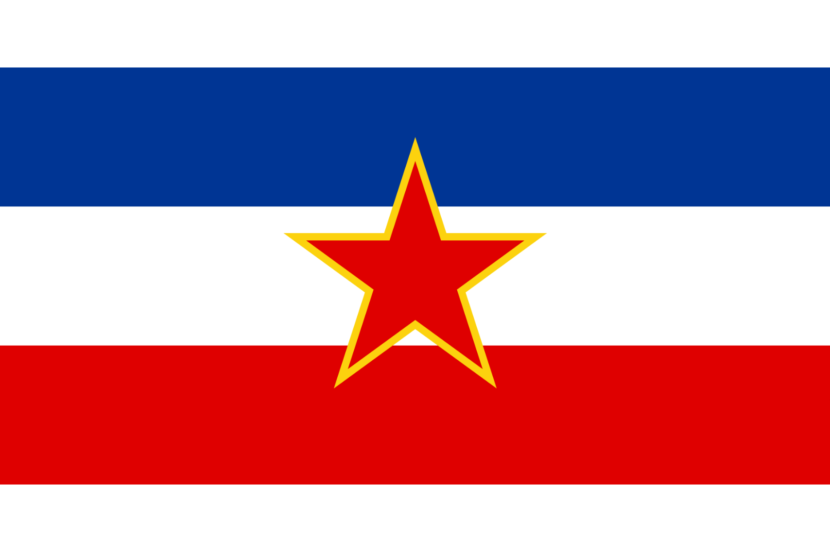  p>南斯拉夫社会主义联邦共和国国旗,是指国旗由蓝,白,红三色构成