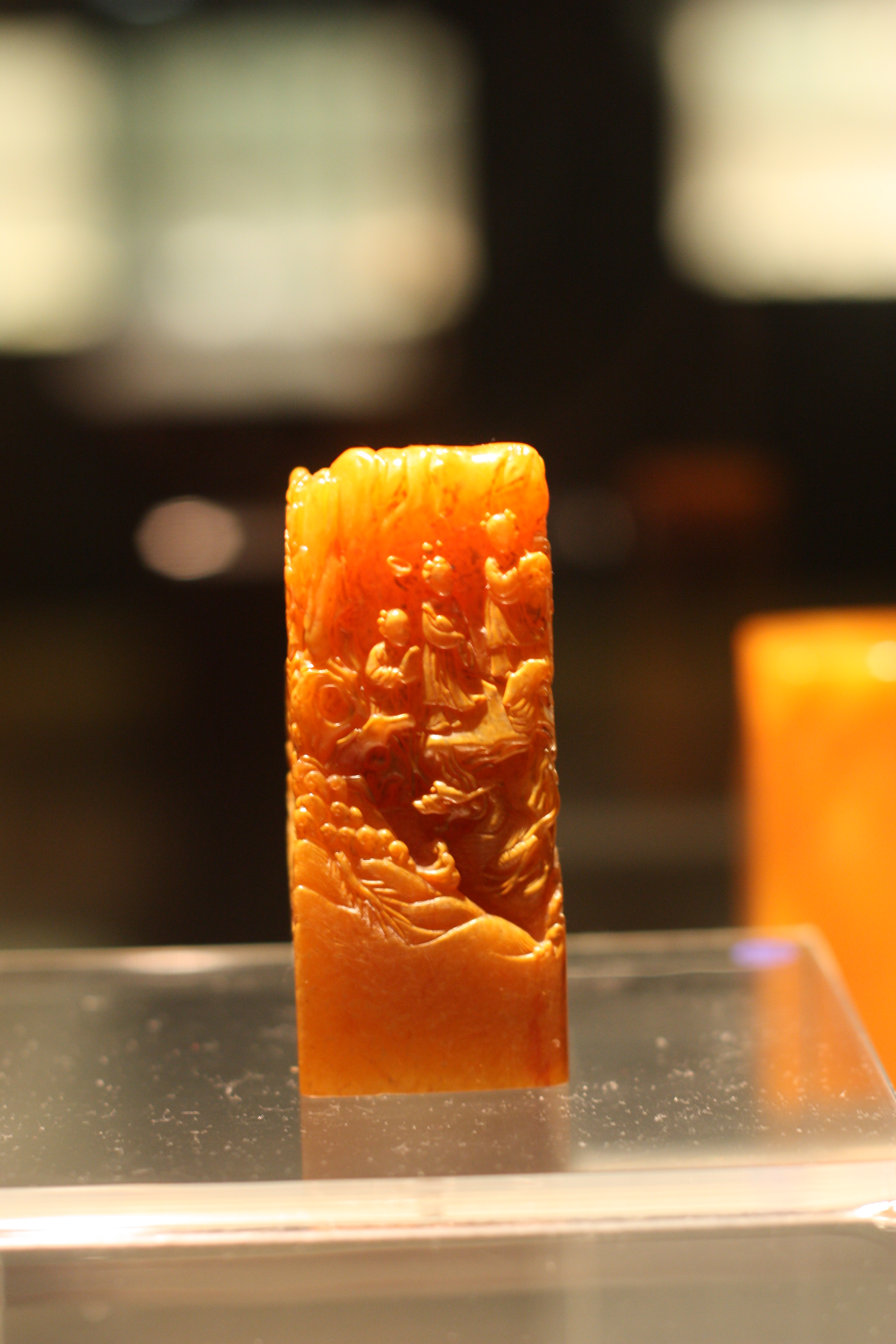 data-lemmaid="556555">上海博物馆 /a>中的" 中国历代玺印馆",是国内