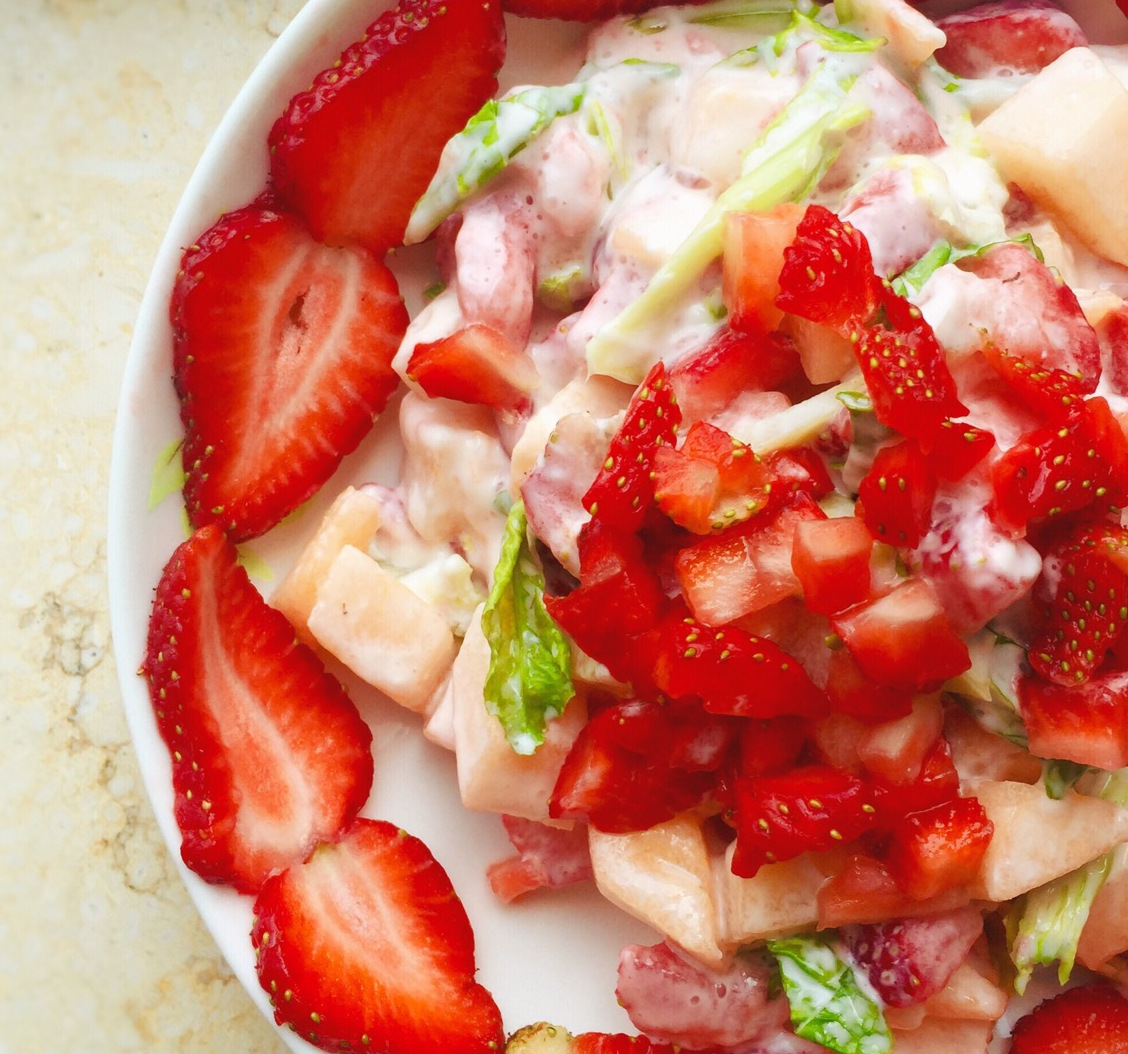 酸甜草莓沙拉