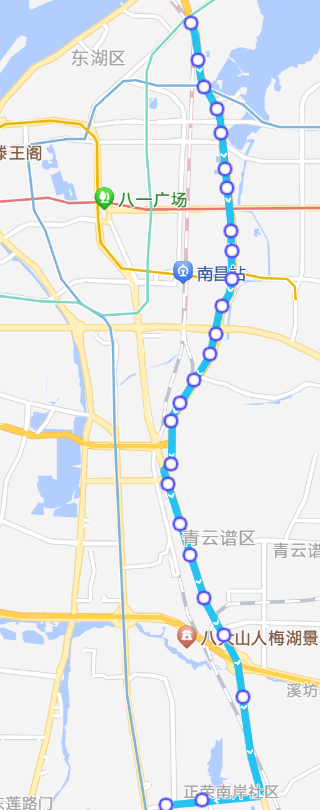 南昌公交16路(nanchang public transportation line 16)运营于