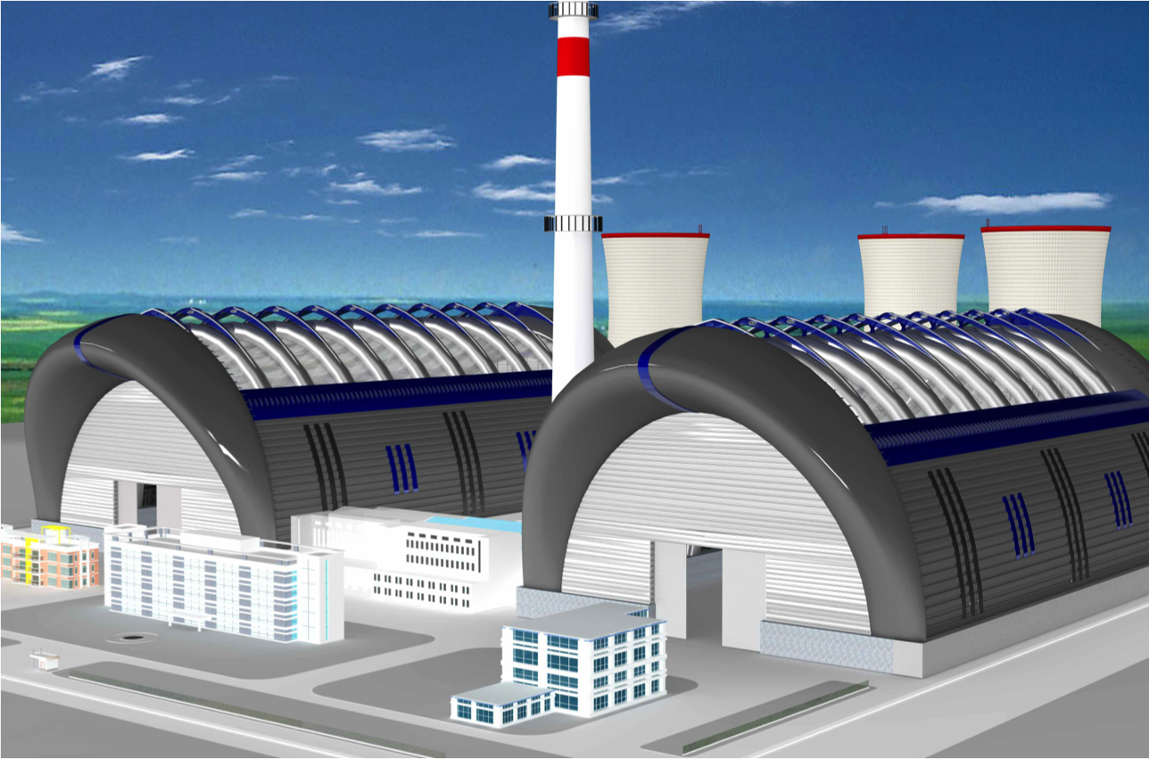 风幕式全封闭煤仓