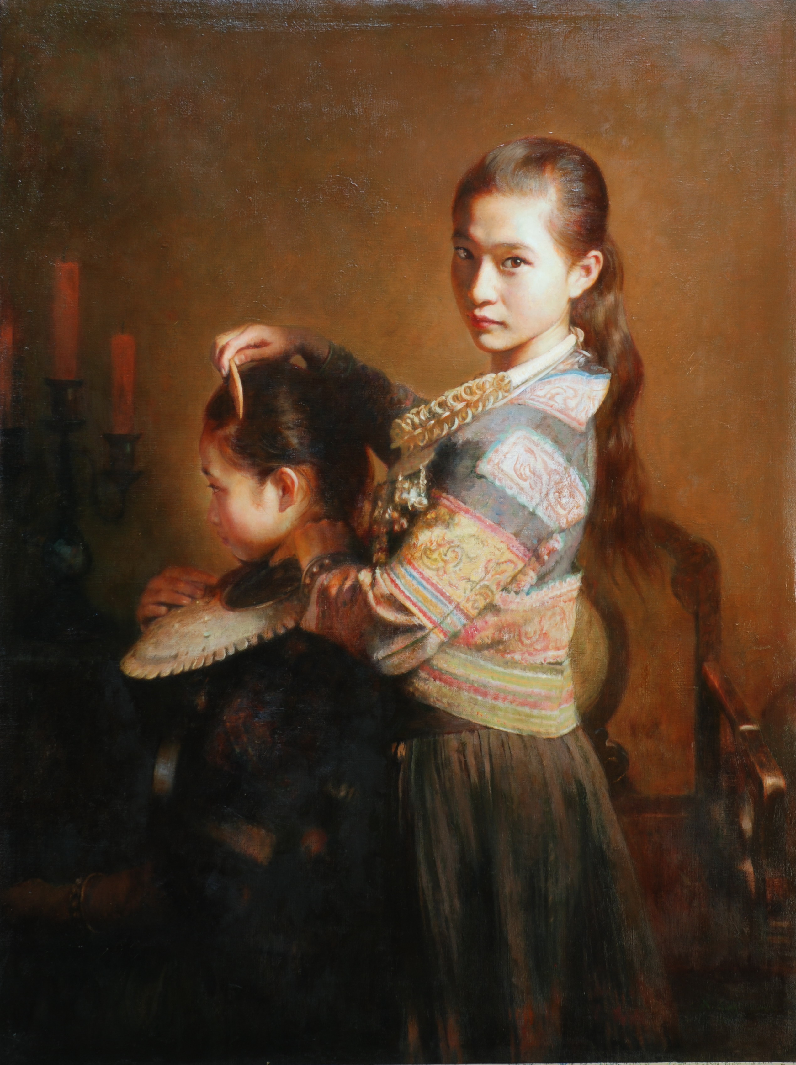  p>齐程翔,旅美画家,辽宁营口人.多次参加国家级美展,并曾获金奖.