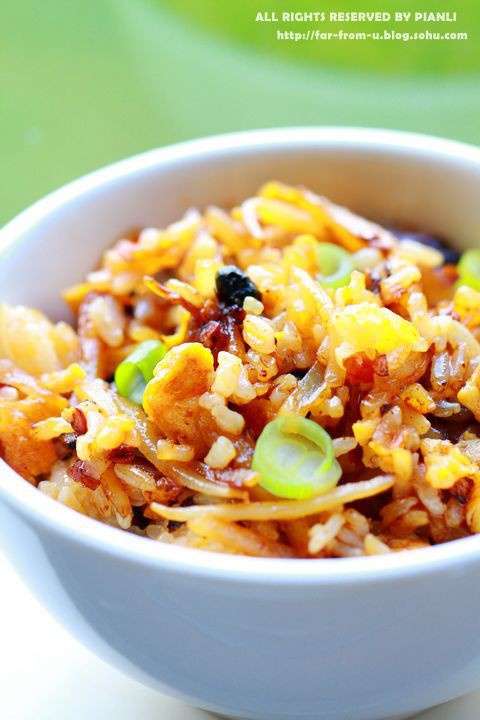 香辣土豆丝炒饭