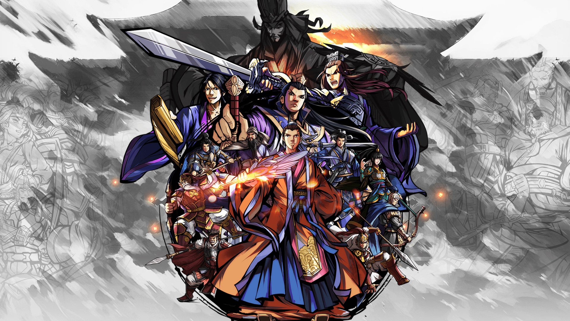 讲述了东汉末年的战乱之中,诸葛孔明与刘关张三人从桃园结义开始至