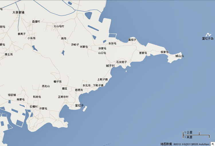 辽宁成山头海滨地貌国家级自然保护区