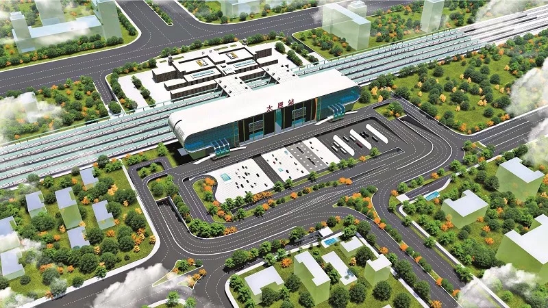 太原火车站站前广场