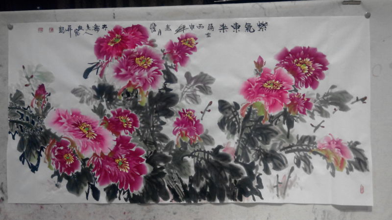  p>马友富,号悟卉斋主,汉族,1970年8月生于河北廊坊,现居北京.