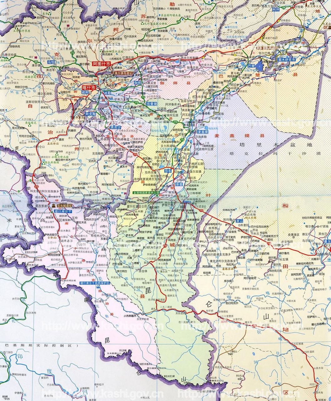  p> a target="_blank" href="/item/喀什地区">喀什地区 /a>位于中国