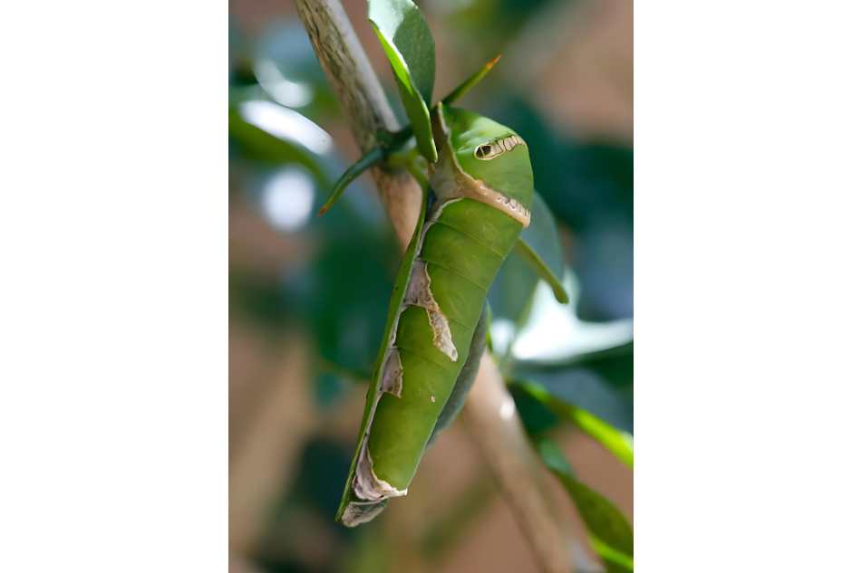 药用植物害虫竹节虫
