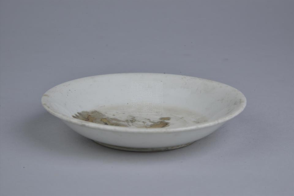 明德化窑白瓷盘