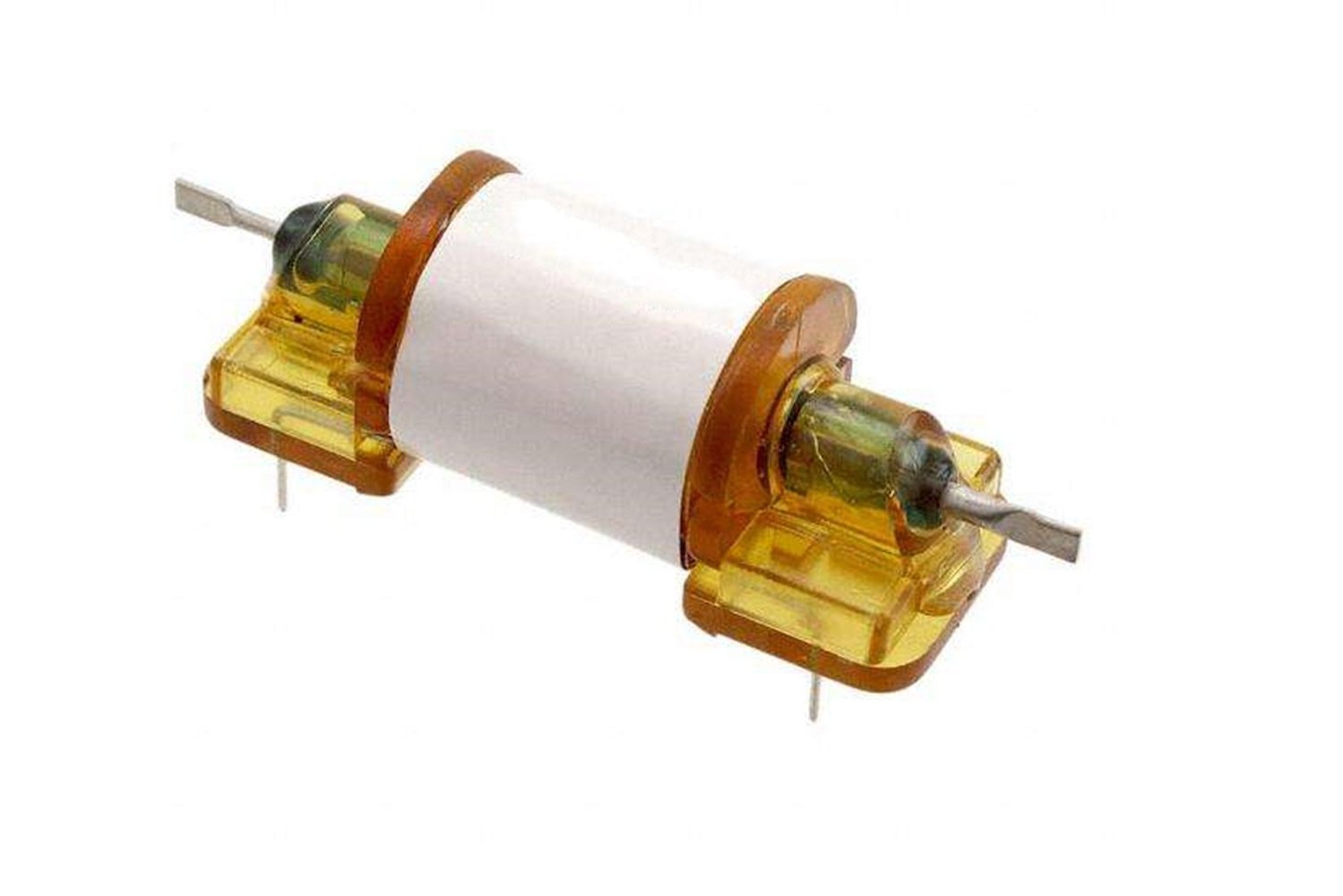  p>干簧式继电器是将干簧管放在线圈里制成一种干簧继电器,是一种电子