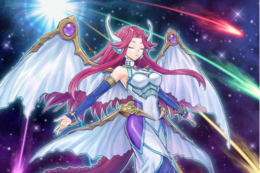 星尘尾迹」是konami出品集换式卡片游戏《游戏王卡片游戏》中的一张