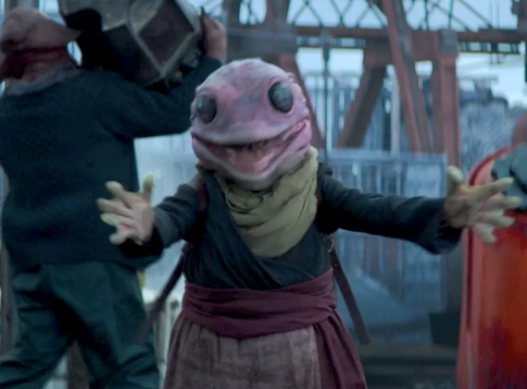  p>蛙人女士,出自《星球大战》系列影视作品,来自未知的两栖种族,于