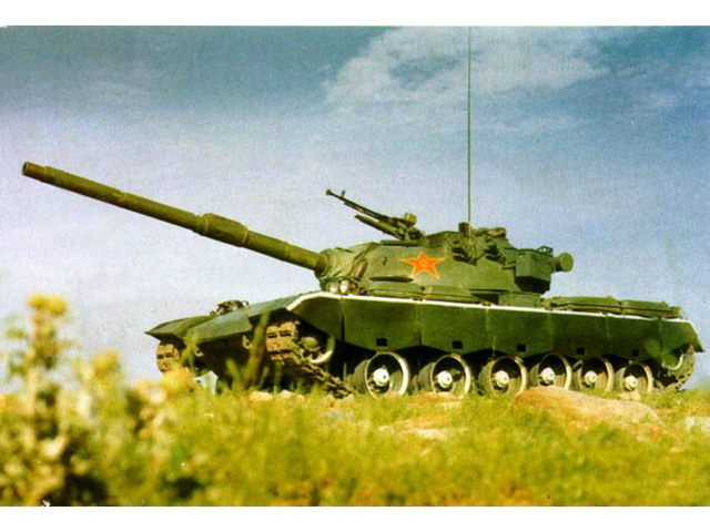 中国ztz80式主战坦克