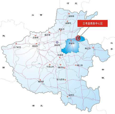 兰考商务中心区