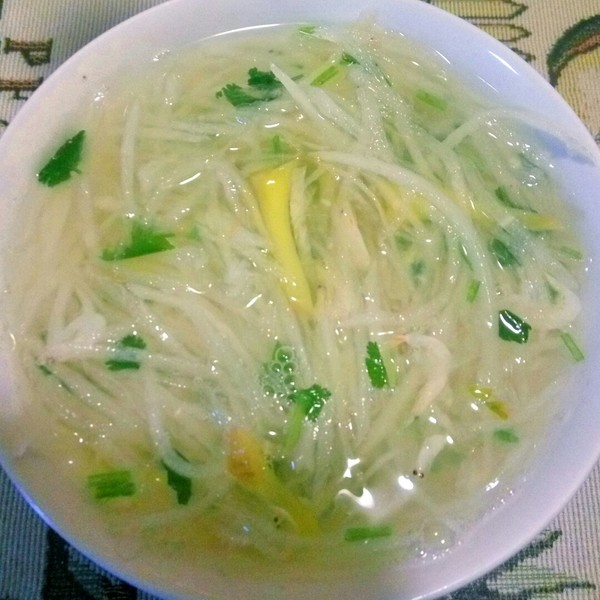 虾皮萝卜丝汤