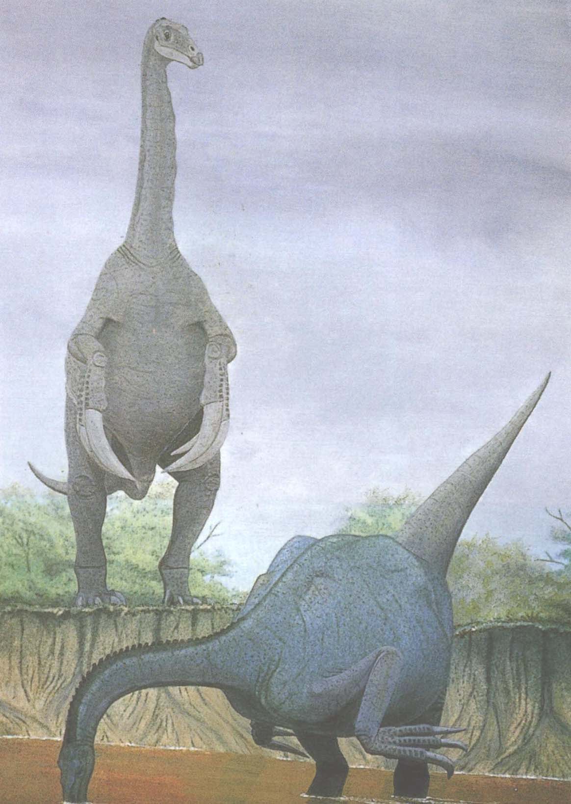  p>镰刀龙是一种行动缓慢的大型 a target="_blan