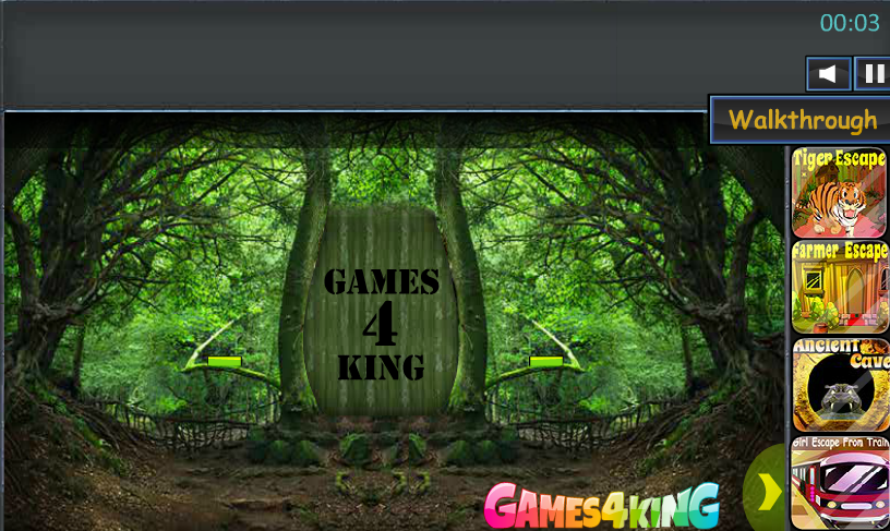 原始人逃脱森林