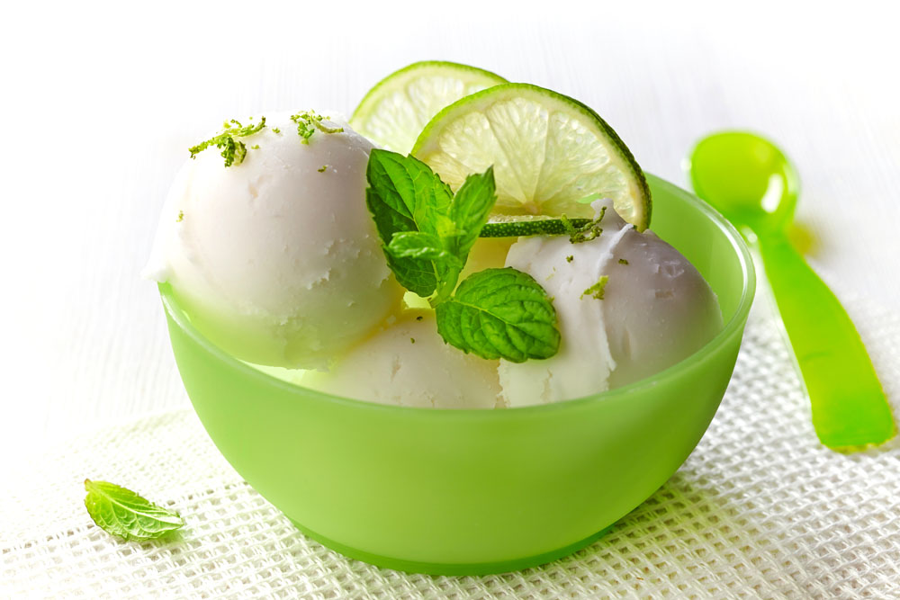 柠檬苹果冰淇淋