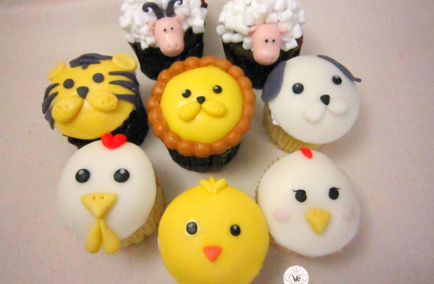 小动物蛋糕